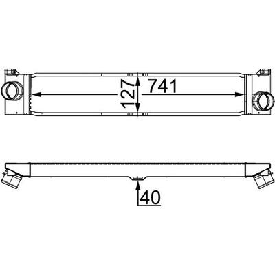 Chladič turba MAHLE CI 157 000S CI 157 000S