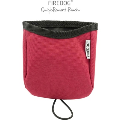Firedog QuickReward vrecko na maškrty nylon bordové