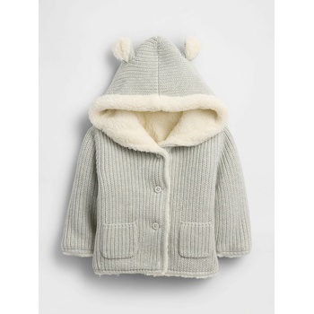 GAP Бебешка затоплена жилетка GAP GAP | Siv | Момчешки | 6-12 месеца