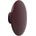 Muuto Кука за стена Dots Wood 9 см бургундско-червена (03273)