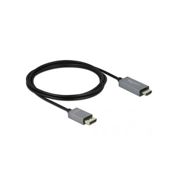 Delock DisplayPort 1.4 > HDMI Kabel 4K 60Hz (HDR) 2.0m aktiv (85929) (85929) (85929)