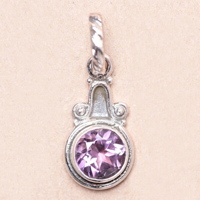 Nefertitis Ametyst přívěsek stříbro MIX17 NF55005