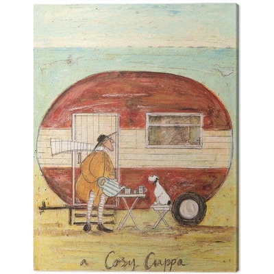 Obraz na plátne Sam Toft - A Cosy Cuppa, 2 - 30×40 cm