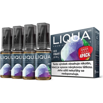 Ritchy Liqua MIX 4Pack Ice Fruit 10 ml 3 mg