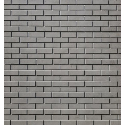 REMU Betonový plot - panel CIHLA (50x200x4 cm) jednostr. přírodní