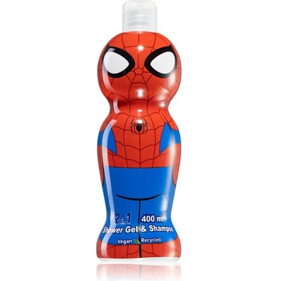 Marvel Spiderman sprchový gél a šampón 2 v 1 400 ml
