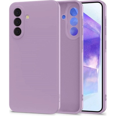 Tech-Protect Силиконов Калъф за Samsung A17, Tech-Protect Icon Soft Case, Лилав (5906302332519)