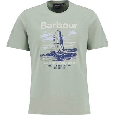 Barbour Тениска Barbour Men's Harbourside T-Shirt - Seagrass