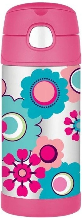 Thermos FUNtainer dětská termoska 355 ml květy