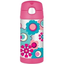 Thermos FUNtainer dětská termoska 355 ml květy