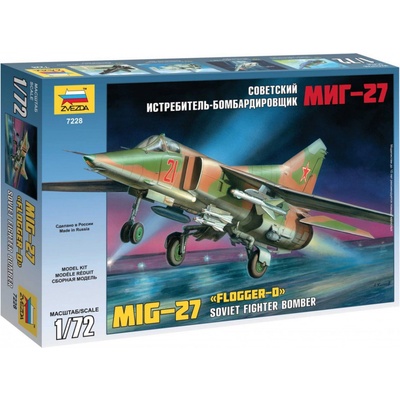 Zvezda MiG 27 Flogger D re release 1:72