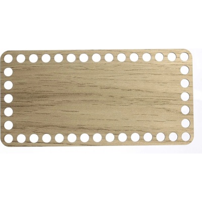 Dno na košík obdélník 20X10 cm Dub Sonoma typ E25