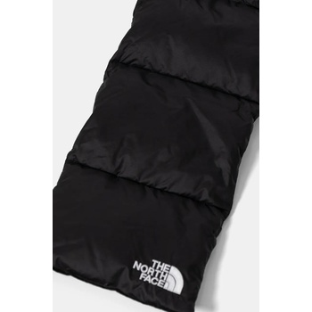 The North Face Пухен шал The North Face Nuptse Scarf в черно с изчистен дизайн NF0A8A39KX71 (NF0A8A39KX71)