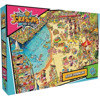 Gibsons Пъзел Gibsons от 1000 части - Морски лудории (G7144)