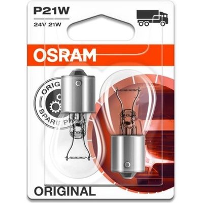 OSRAM Крушка osram p21w, 24v, 21w, 2 броя