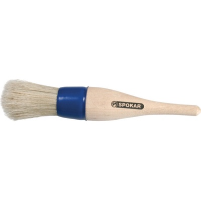 Spokar štetec guľatý 81110 C 16, držadlo - drevo
