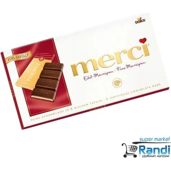 Image 1 of merci Шоколад Merci марципан 100гр