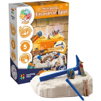 Hashtag Toys Детски комплект Hashtag Toys - Разкопки в Египет (HT052286)