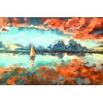 DIMEX ART Флизелинов фототапет картина - платноходка 375 x 250 см