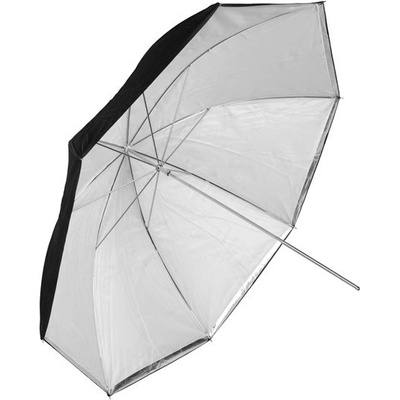 Phototools Fotografický strieborný-difúzny dáždnik 102cm