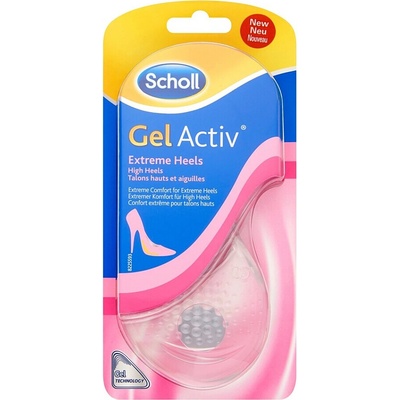 Scholl GelActiv Dámské gelové vložky s otevřenou špičkou