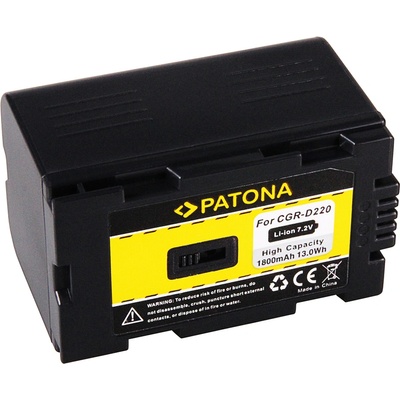 Батерия CGR-D320 / CGA-D54S за Panasonic NV-MX1 / NV-MX30 / NV-MX8 za Panasonic AG-DVC30 / NV-DS11 / NV-MX1, 1800 mAh (1047)