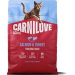 CARNILOVE Active Cat Сьомга и пуйка за възрастни котки 2 кг