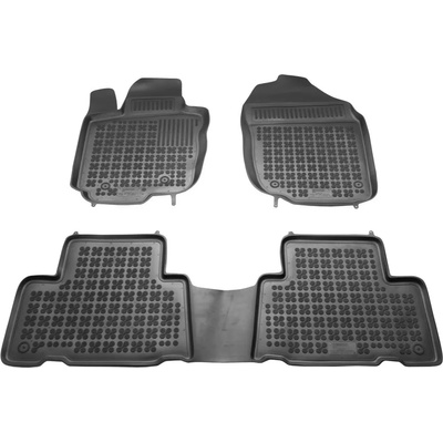 Rezaw-Plast Гумени стелки за TOYOTA Rav4 (2005-2013) - Европейска версия - тип леген (201406)