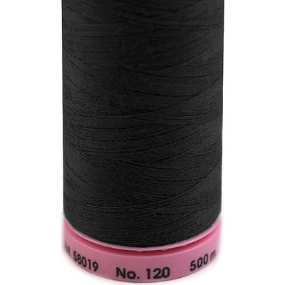 Polyesterové nitě návin 500 m Aspo Amann 4000 Black