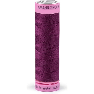 Stoklasa Polyesterové nitě návin 100 m Aspo Amann Balení: 5 ks, Varianta: 1062 Grape Royale 1062 Grape Royale