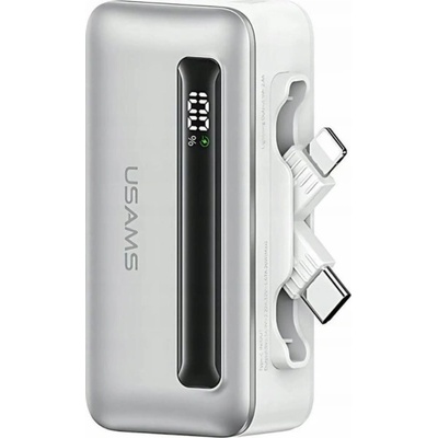 USAMS 4500mAh stříbrná