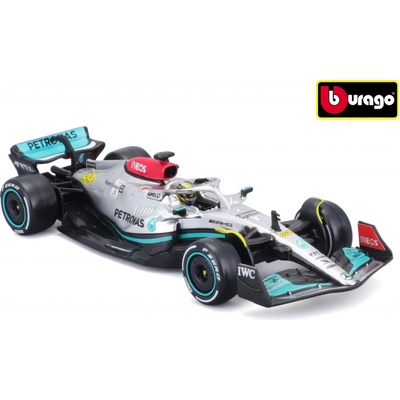 Bburago Formula F1 Mercedes AMG Petronas W13 2022 nr.44 Lewis Hamilton with drive 1:43