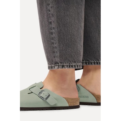 Birkenstock чехли сабо от кожа Boston Oiled Leather (1032812)