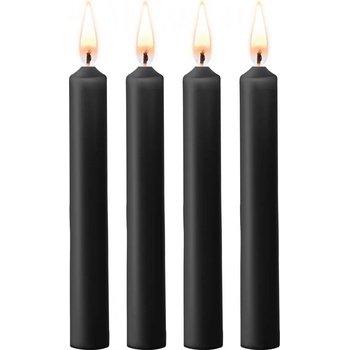 Image 1 of Ouch! Teasing Wax Candles Parafin 4-pack Black