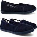 Baleríny tenisky čipkované detské prelamované krásne 6276