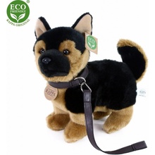 Eco-Friendly pes německý ovčák s vodítkem stojící 23 cm
