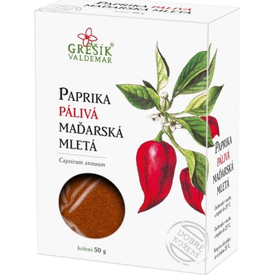 Grešík Paprika pálivá maďarská mletá 50 g