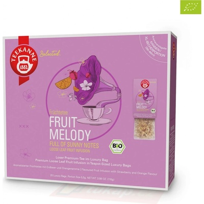 Teekanne BIO Selected. Fruit Melody Luxury Bag 20 x 5,5 g