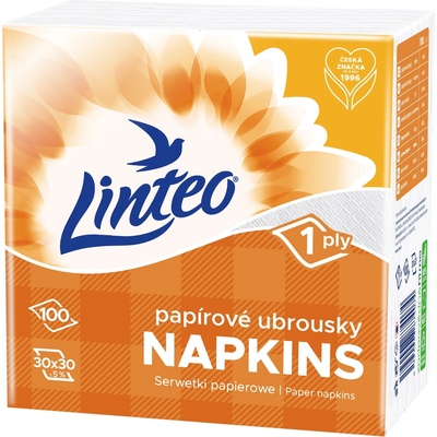 Linteo ubrousky Satin 100ks 30x30cm – Hledejceny.cz