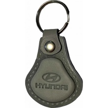 Prívesok na kľúče Auto Two M Kožená Hyundai šedá