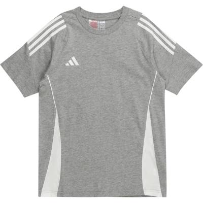 Adidas Функционална тениска 'tiro24' сиво, размер 140