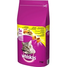 Whiskas Adult s kuracím mäsom a zeleninou 7 kg