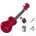 Mahalo U-SMILE SET 2 Red Сопрано укулеле (U-SMILE-RD-SET-2)
