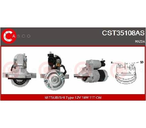 Startér CASCO CST35108AS