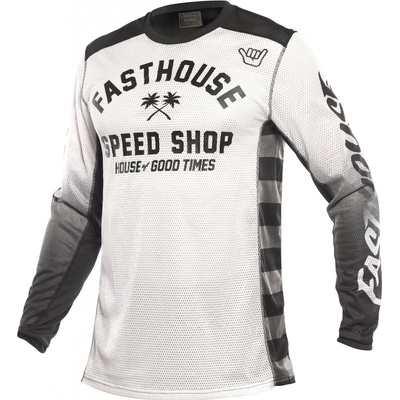 Fasthouse A/C Grindhouse Asher bílo-černý | Zboží Auto