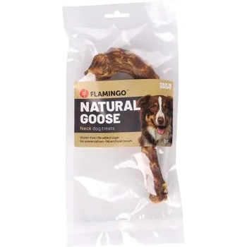 Flamingo Nature Snack - Лакомство за кучета, гъша шийка 50 гр