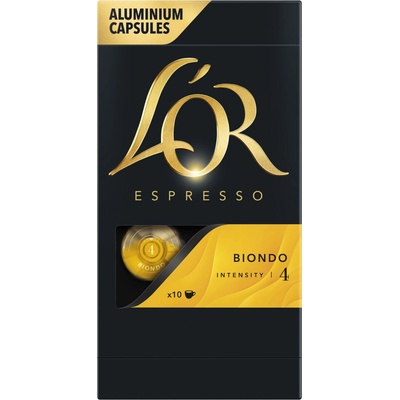 L'OR Hlinikove Kapsle Espresso Biondo Do Nespresso 10 ks