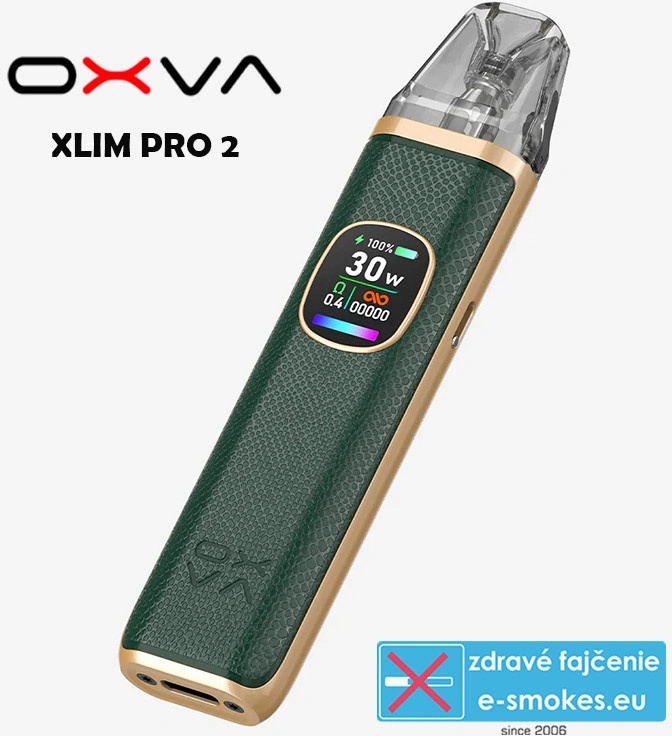 OXVA Xlim Pro 2 Pod Kit 1300 mAh Green Python