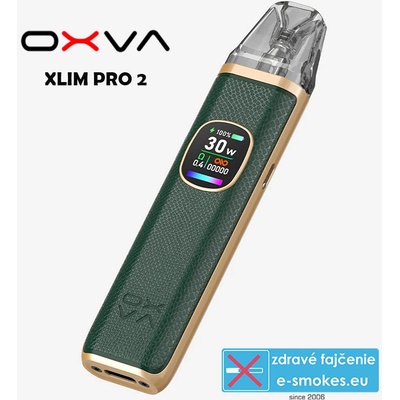 Oxva Xlim Pro 2 Pod Kit 1300 mAh Green Python 1 ks