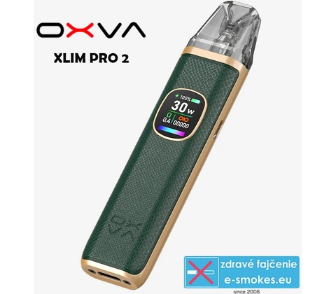 OXVA Xlim Pro 2 Pod Kit 1300 mAh Green Python